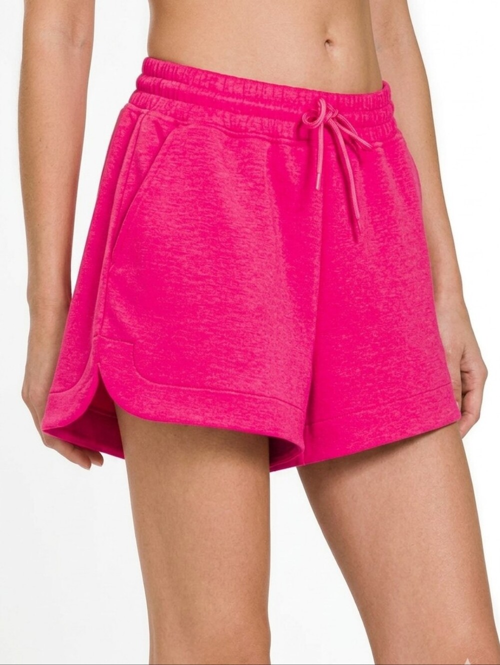 Zenana Scuba Shorts